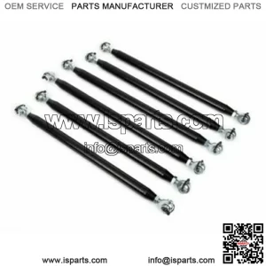 4130 Chromoly Can Am X3 Radius Rods (72") BLACK