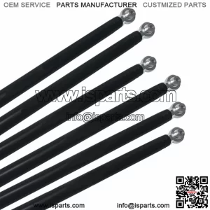 Can-Am Maverick X3 Max X RS Turbo R 72" Wide Heavy Duty Radius Rod Kit Black