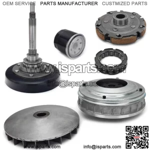 Wet Clutch Secondary Pulley Fixed Sheave Housing Shoe Carrier Assy for Hisun 400 UTV 400 MSU400 YS400 Massimo Supermach Menards Yardsport