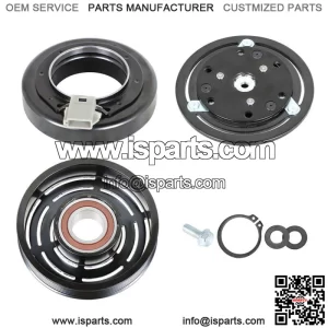 AC Compressor Clutch Kit Coil Pulley Plate For 2002 2003 Ford F150 4.6l 5.4l V8