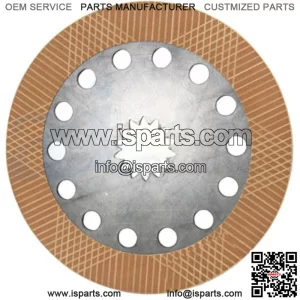 Friction clutch plate suitable case/International Harvester model A188412 A188412-A