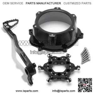 Lock Up Clutch Cover Clutch Kit & Brake Pedal For Honda TRX450ER 2004-2014