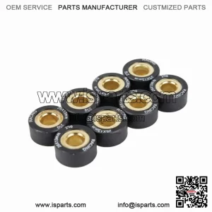 8PCS 26*13 25G Motorcycle Scooter AN400 Variator Weight Roller Clutch Pulley