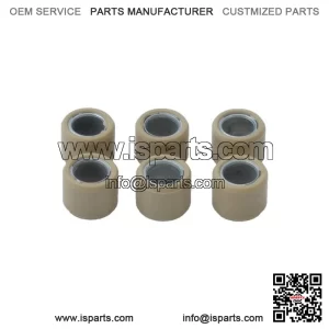 (6pcs/set) Variator Weight Roller Clutch Pulley For GY6 50 139QMB Moped 16X13mm