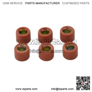 (6pcs/set)Weight Roller Clutch Pulley Driven Bead For Yamaha ZY100 Jog100 RS100