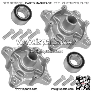 Rear Wheel Axle Hub W/Bearing Bolt for Polaris Sportsman 500 4X4 EFI 2007-2014 (For: Polaris Sportsman 570)