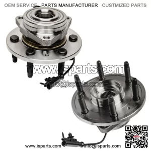 10pc Front Wheel Bearing Hub & Tie Rod Suspension Kit for 2007-13 Silverado 1500 (For:  Silverado 1500)