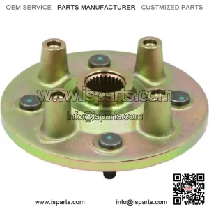 Wheel Hub - Front, UTV, Hisun, 700cc, 27 Spline Trivalent zinc