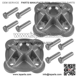 Polaris Scrambler 500 1997-1998/2005-2012 Rear Wheel Hubs w/Hardware (Left/Right)