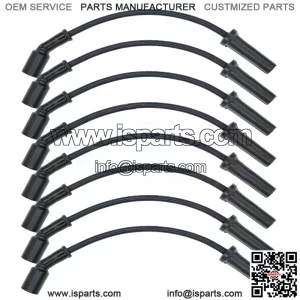 9748HH Spark Plug Wire Set for Chevy Silverado GMC Yukon Cadillac 4.8L 5.3L 6.0L (For: More than one vehicle)