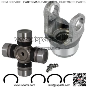 Front Drive Shaft Yoke W/U-Joint for Yamaha Rhino 660 YXR660 4X4 2004-2007 (For: 2006 Yamaha Rhino 660)