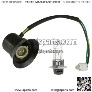 Headlight Socket & Bulb For Yamaha RHINO 660 YXR660F 4X4 2006