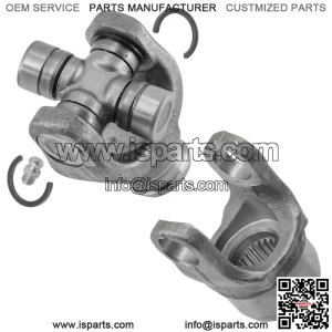 2x Front Drive Shaft Yoke with U-Joint for Yamaha Grizzly 450 YFM450 YFM45F 2007 (For: 2006 Yamaha Rhino 660)