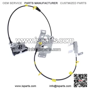 RH passenger rear door lock assembly Latch w/ Cable Fit for 2004-2008 Ford F-150