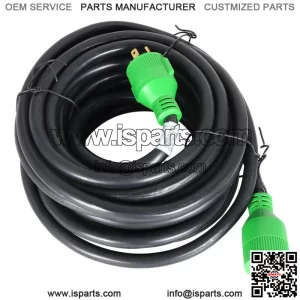 Generator Extension Cord 75 Ft 4 Prong Power Cable 10 4 30 Amp Adapter Plug