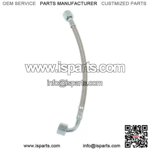 Turbo Oil Feed Line Tube W/ Connectors For Dodge Ram 5.9L 6.7L Cummins