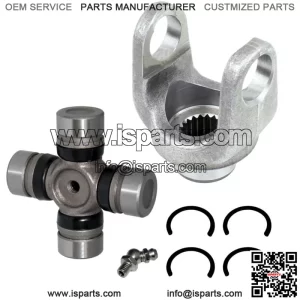 Front Drive Shaft Yoke W/U-Joint for Yamaha Rhino 700 YXR700F Fi 2008-2013(For: Yamaha Rhino 700)