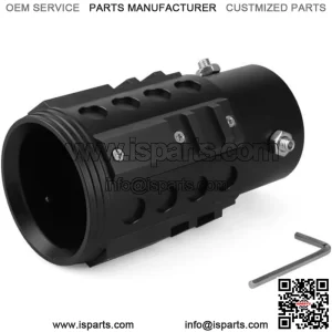 63mm aluminum alloy tail throat #black