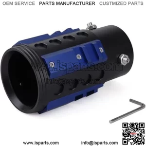 63mm aluminum alloy tail throat #blue