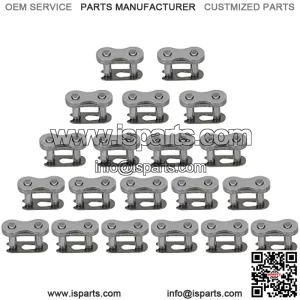 420 Drive Chain Master Link for Coleman CT200U CT200U-EX BT200X Baja Warrior Massimo MB200 MB165 Mini Bike XR CRF50 SSR 110 125cc TaoTao Coolster Apollo ATV 4 Wheeler Quad Go Kart Pit Dirt Bike