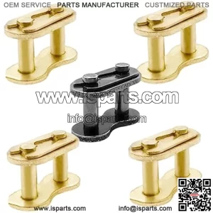 420 Chain master link Heavy Duty for Dirt Bikec motorcycle Baja Warrior Heat Mini Baja Motorsports Pit ATV Quad Buggy- connecting link (420 ML)