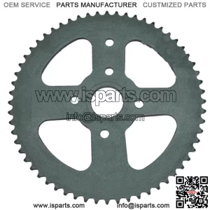 60T, 420 Chain Mini Bike Sprocket: Coleman, Baja Warrior, Trailmaster