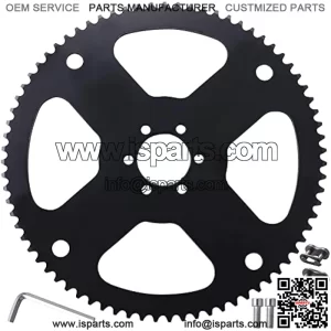 35 Chain 75 Tooth Rear Chain Sprocket cog Compatible with Coleman CT100U Trail Motovox MBX10 MBX11 MM-B80 Classic 1000w Electric Mini Bikes Go Kart Drift Trike Profile 6 Hole