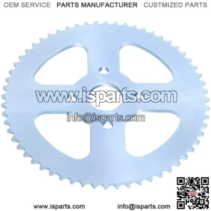 Go Kart Sprocket, 60 Tooth for #40/41/420 Chain, Sprocket for Go Carts and Mini Bikes