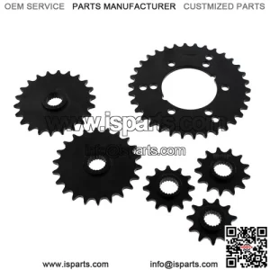 1997 Polaris Sportsman 400 400L Steel Sprocket Complete Set