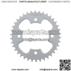 2005 2006 2007 Polaris 500 Predator 38 Tooth Rear Silver Sprocket
