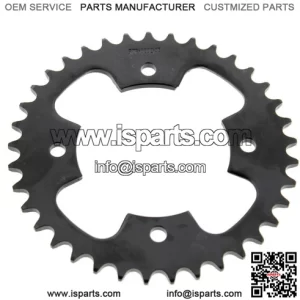 Sprocket for Polaris Predator 500 2003 - 2007 37 Tooth Rear Black Sprocket