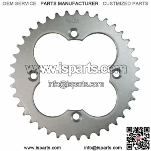 39 Tooth Rear Steel Sprocket 39T fits Honda 1993-2008 TRX300EX & 2009 TRX300X