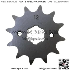 12 Tooth Front Steel Sprocket 12T 1986-1987 fits Honda ATC200X All Terrain Cycle