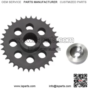 Solid Primary Sprocket Kit 34 Tooth for Harley M8 17-20 Touring 18-20 Softail