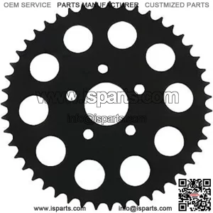 1210-1834 Black 49-Tooth Rear Wheel Sprocket