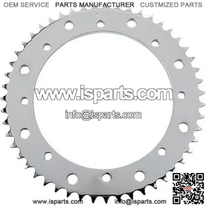1210-2668 Chrome 51-Tooth Rear Sprocket
