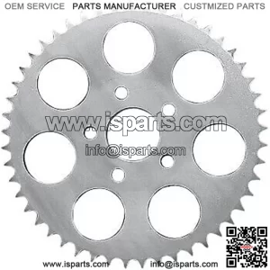 1210-0604 Chrome 51-Tooth Rear Wheel Sprocket