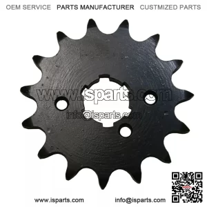 15 Tooth Front Steel Sprocket for Yamaha Warrior 350, Banshee 350 & Raptor 350