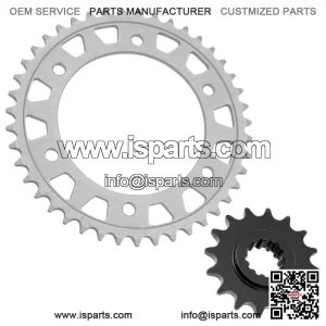 Front Rear Drive Chain Sprocket for Husaberg FC501 1994 / FC600 1994