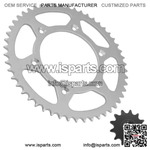 Front Rear Drive Chain Sprocket for Husaberg FE501 FE501E FE600E FS600E 1998