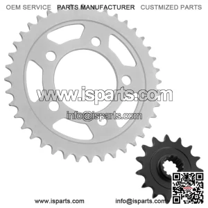 Front Rear Drive Chain Sprocket for Husaberg FC501 FC600 FE350 FE350E 1996