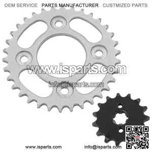 Front Rear Drive Chain Sprocket for Honda Grom 125 2014-2020 23801-K26-900