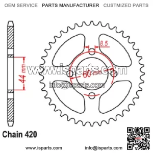 CFMOTO CForce 110 Rear Sprocket 42 tooth