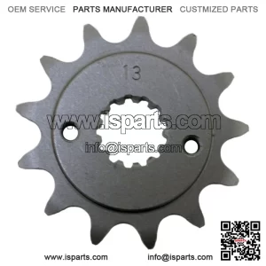 13 Tooth Front Steel Sprocket 13T for Suzuki LT-Z400 Quadsport 400 LTZ400