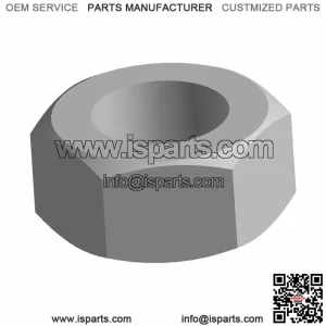 Polaris Hex Nut, 8 mm x 1.25 mm, Genuine OEM Part 7547501, Qty 1