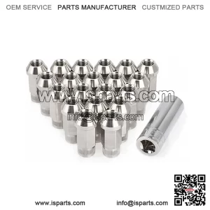 50mm Stainless steel nut straight grain (19 pairs of sides) M14*1.5