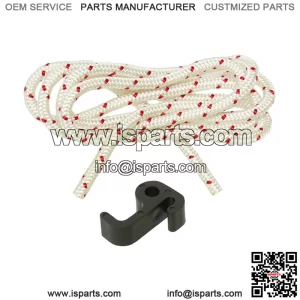 Emergency Pull Start Rope w/ Clip for Ski-Doo Replaces 412500200 & 529000060