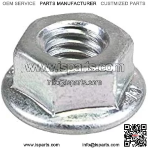 OEM M6 Flange Nut John Deere 1023E 1025R 110 220 320 3032E 4210 4410 445 455 G110 GT235 GT245 GX345 L120 L130 14M7303