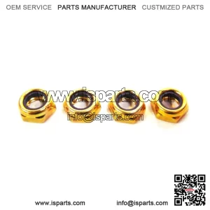 OEM Snowmobile Thin Nylon Lock Nuts 1 Set of 4) 8041-486