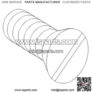 S.41554 Brake Drum Retaining Screw. Fits Massey Ferguson